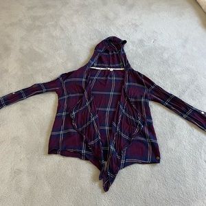 Flannel cardigan (not button down)